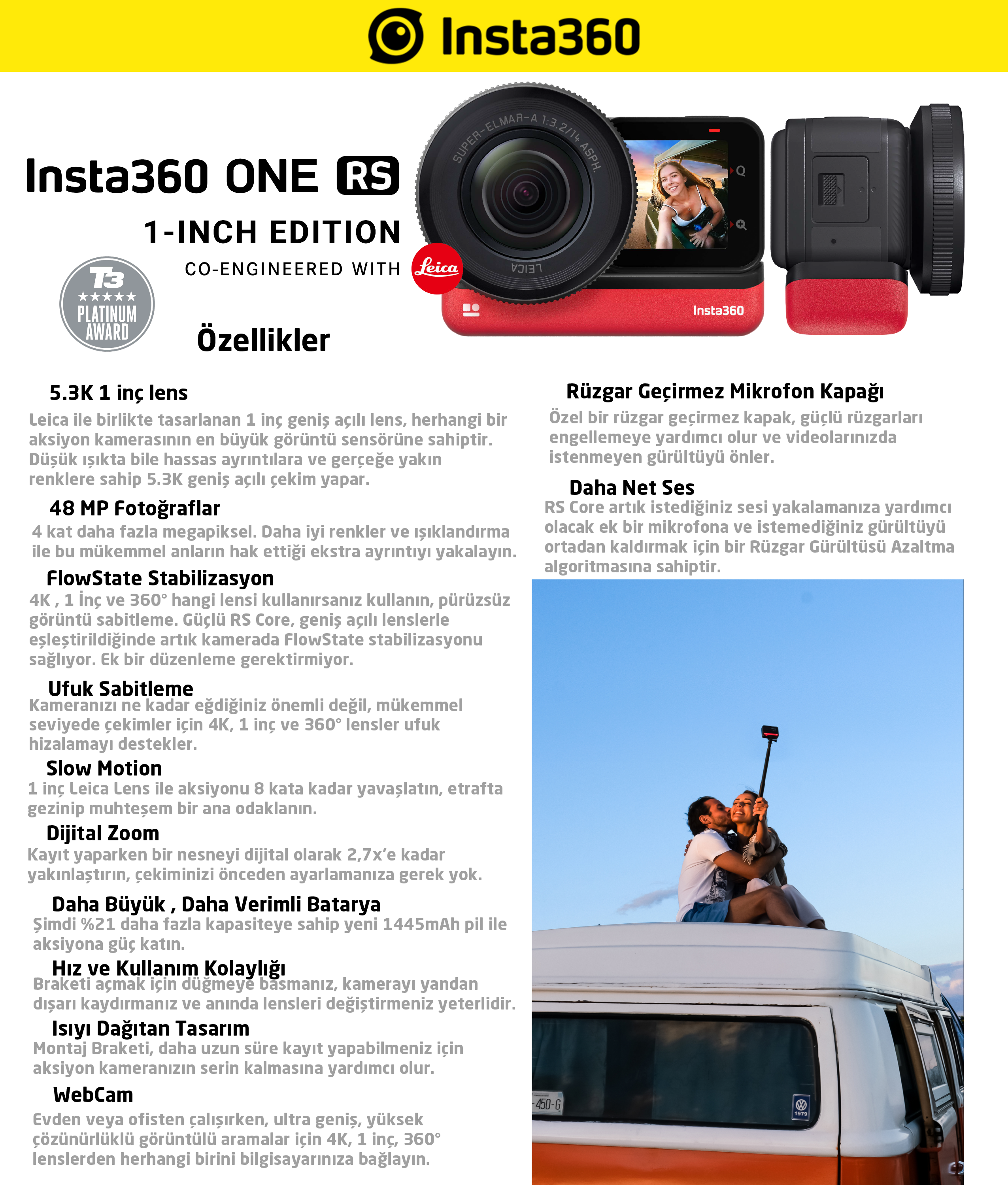 Insta360 ONE RS 1-Inch Edition